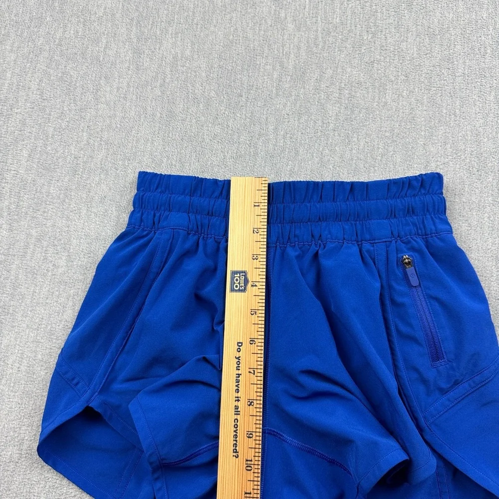Lululemon Shorts Womens 4 Blue Tracker V Pocket 4